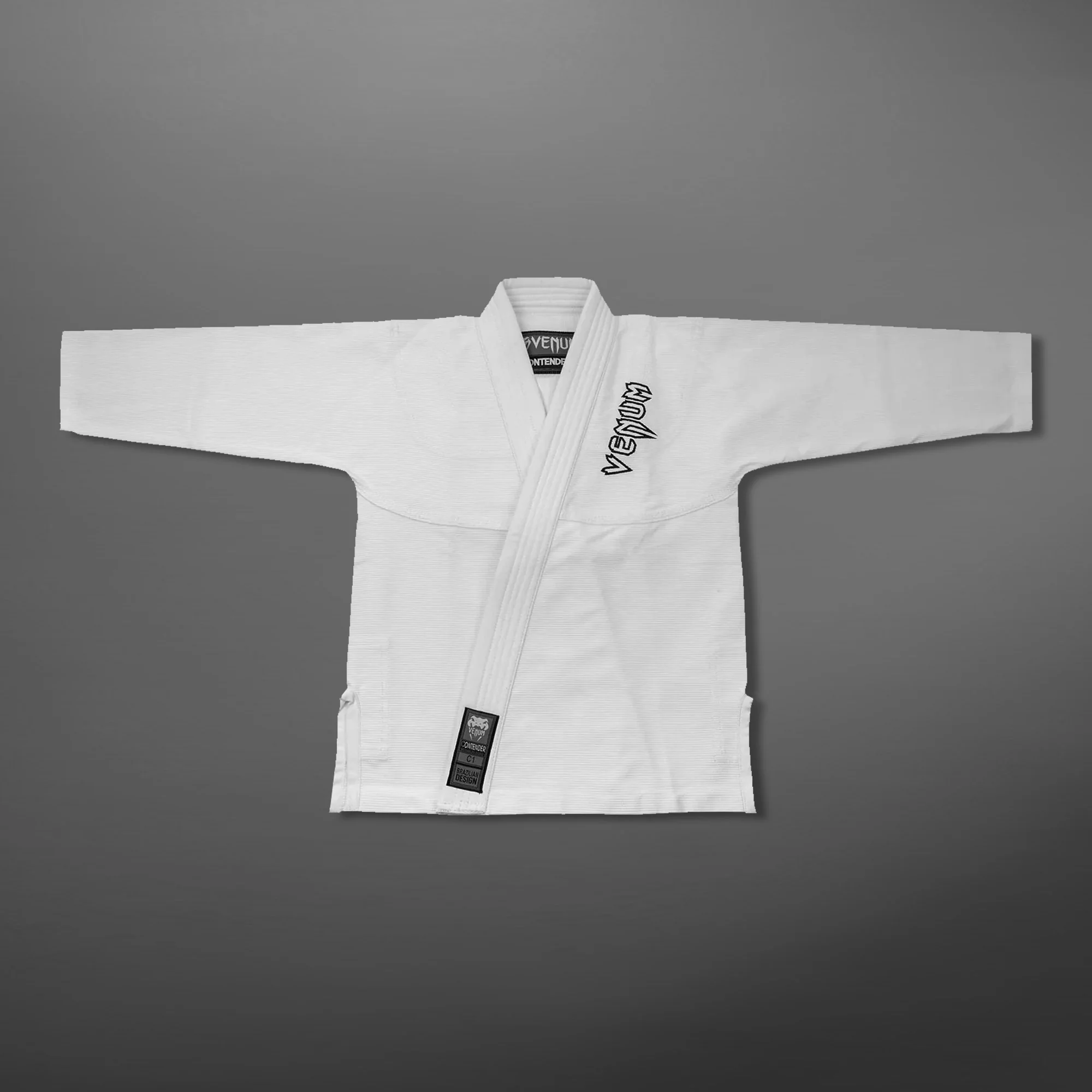 Venum Contender Kids BJJ Gi (Free white belt included) - White - Image 3