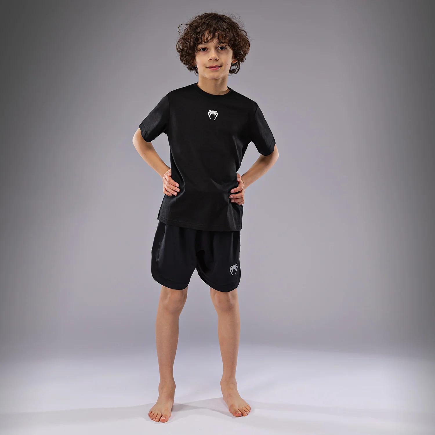 Venum Contender Kids T-Shirt - Black - Image 2
