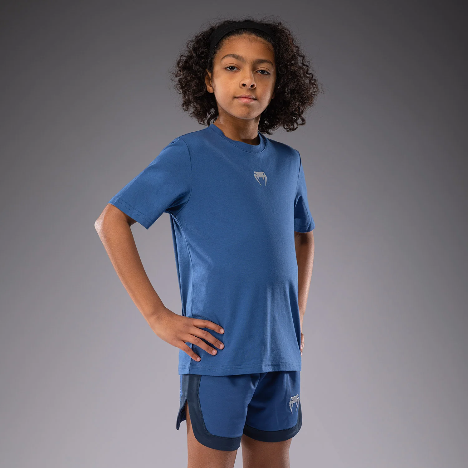 Venum Contender Kids T-Shirt - Royal Blue - Image 4