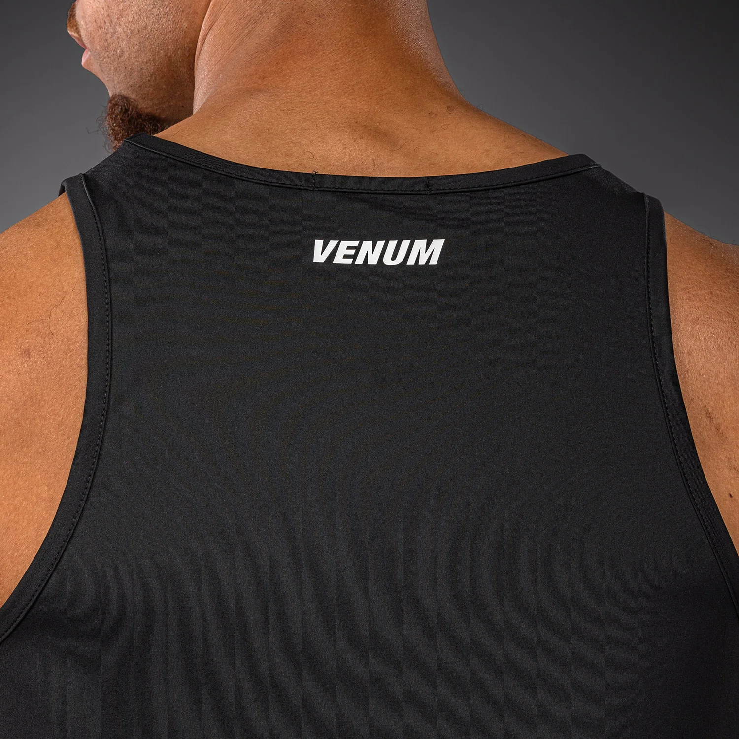 Venum Contender Tank Top - Black/White - Image 5