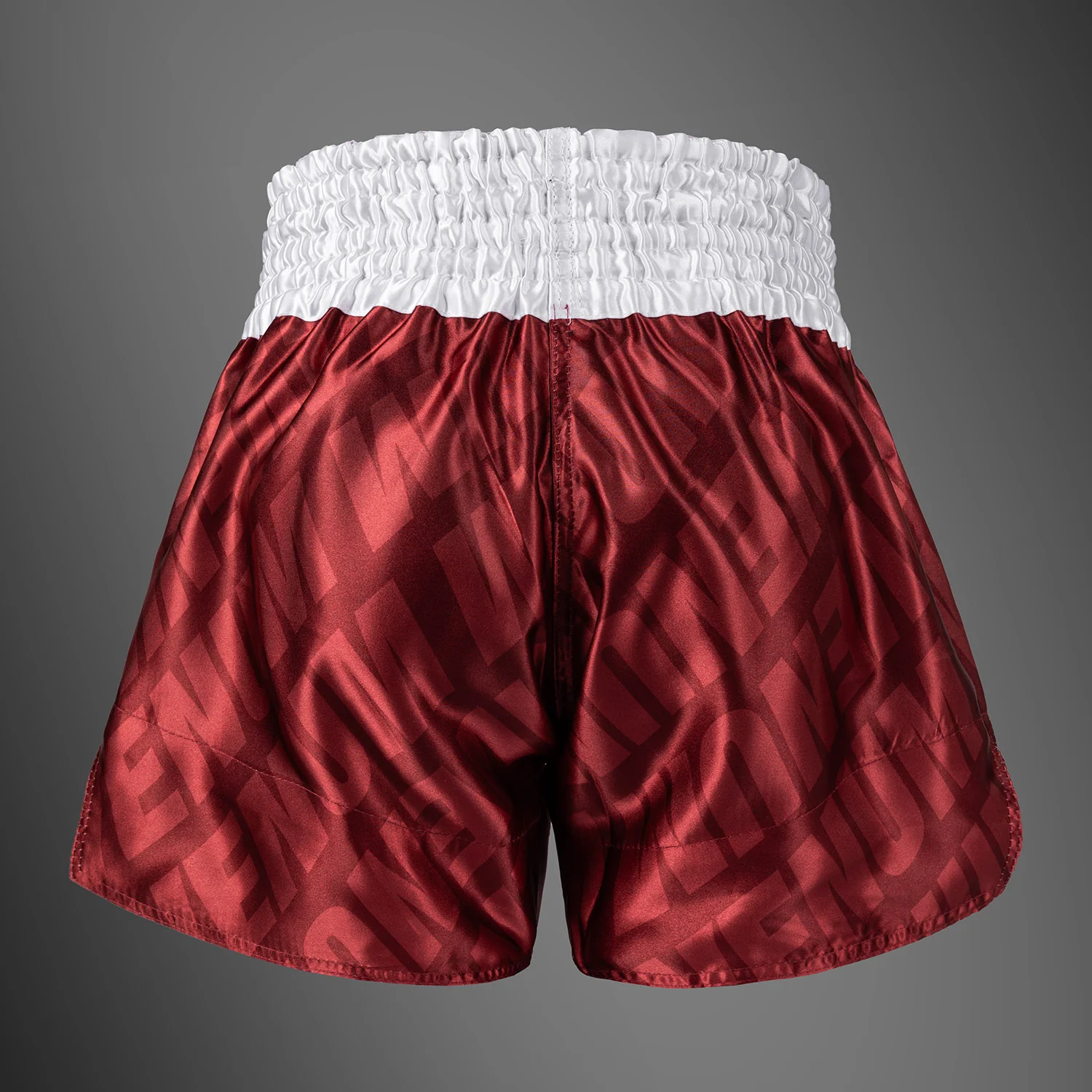Venum Contender XT Muay Thai Shorts – Cherry Red/White - Image 4