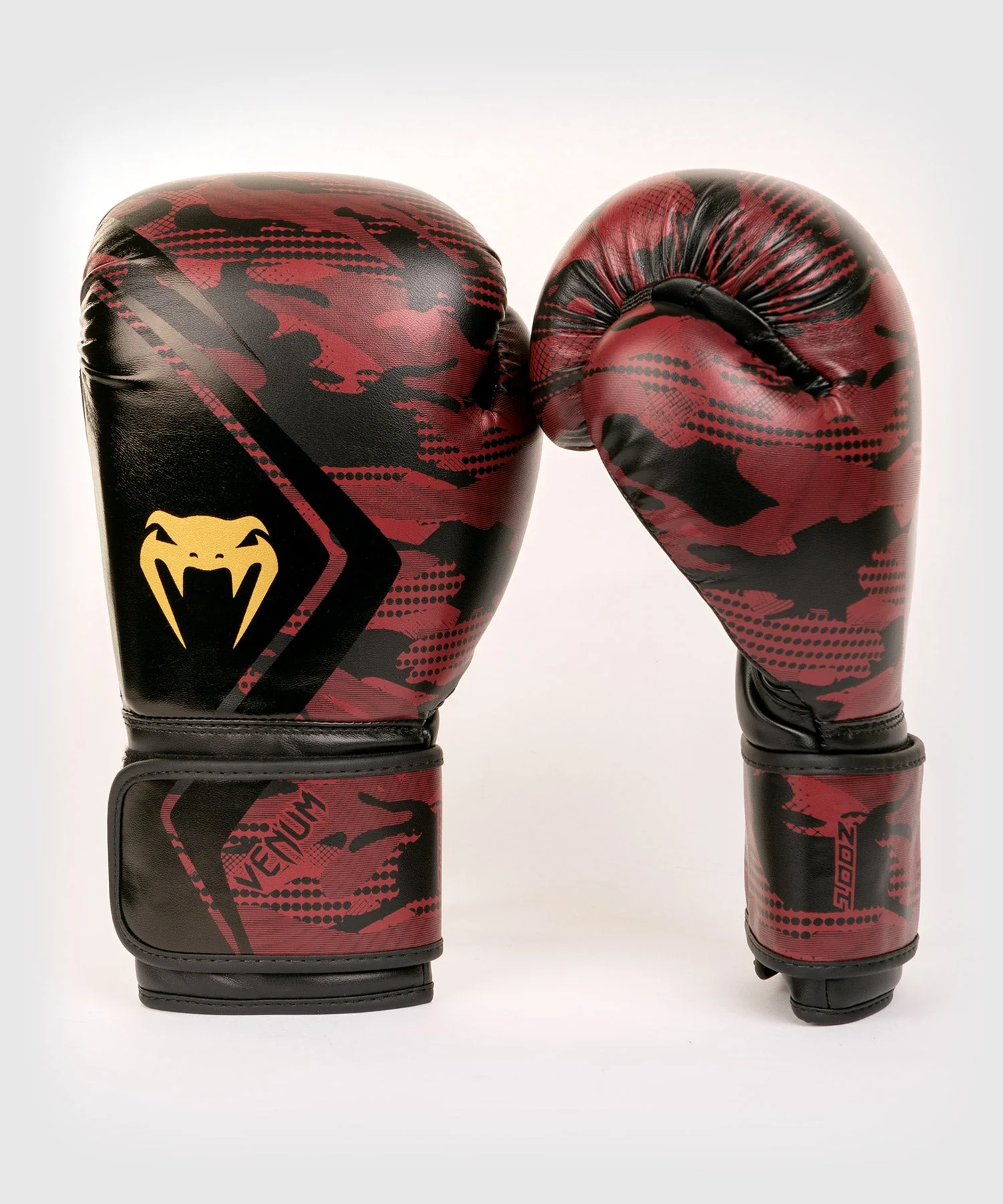 Venum Defender Contender 2.0 Boxing Gloves - Black/Red - Image 2