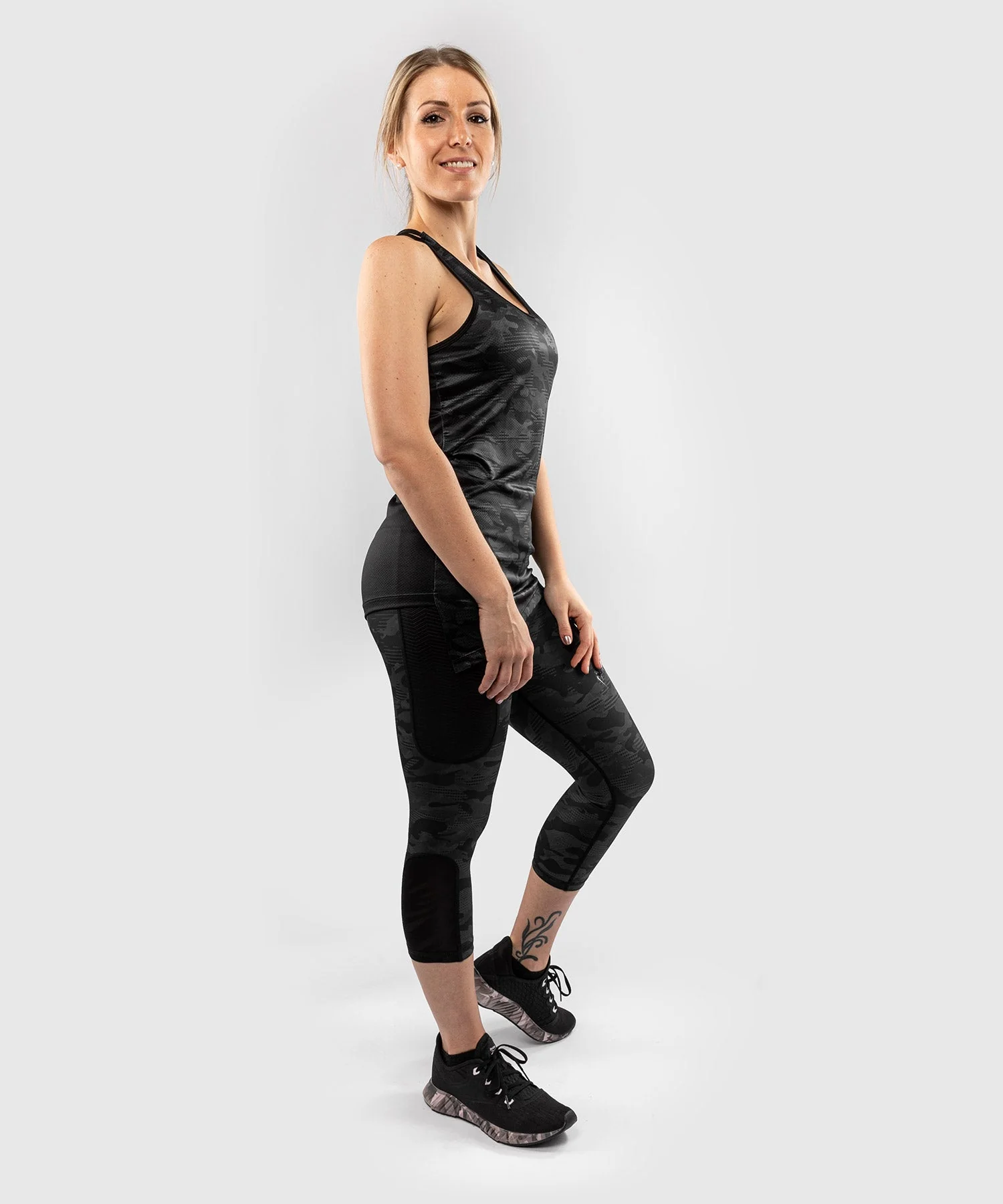 Venum Defender Tank Top - Black/Black - Image 5