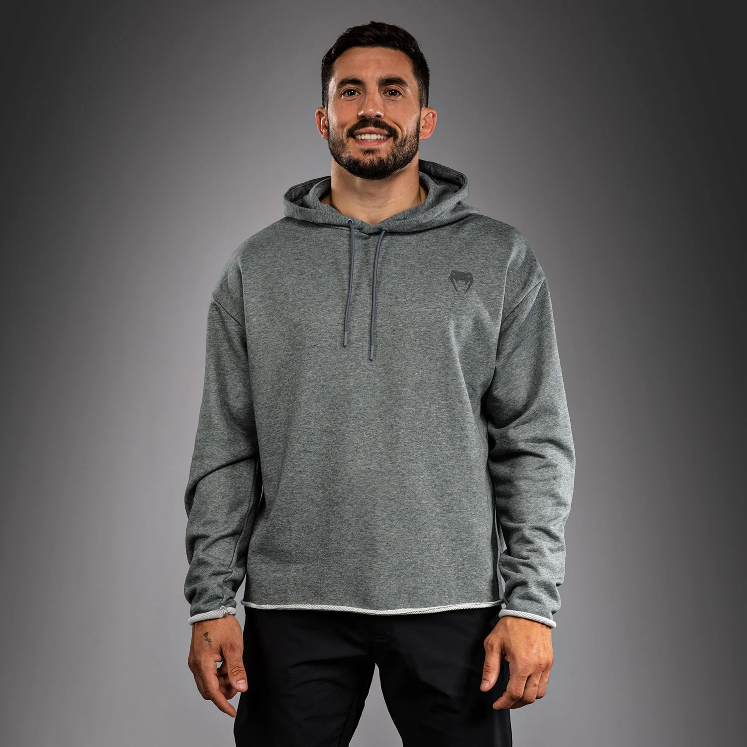 Venum Divide Hoodie - Heather Grey - Image 2