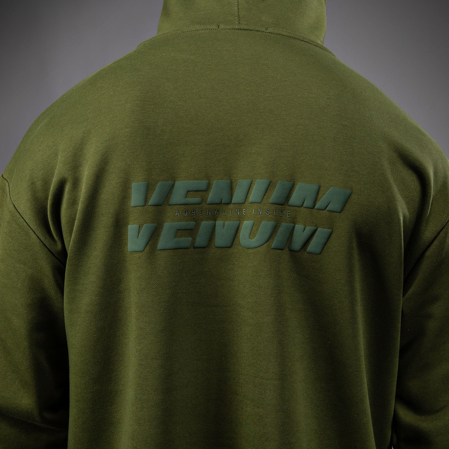 Venum Divide Hoodie - Khaki - Image 4