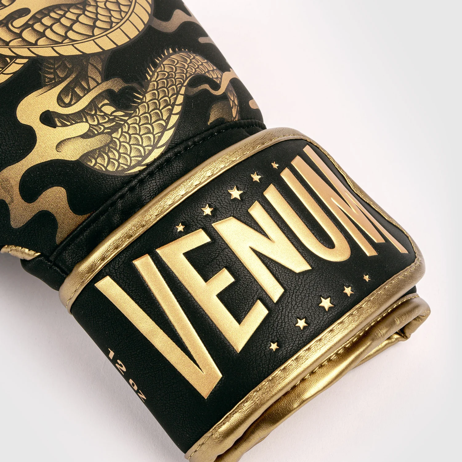 Venum Dragon's Flight Boxing Gloves - Black/Bronze - Image 6