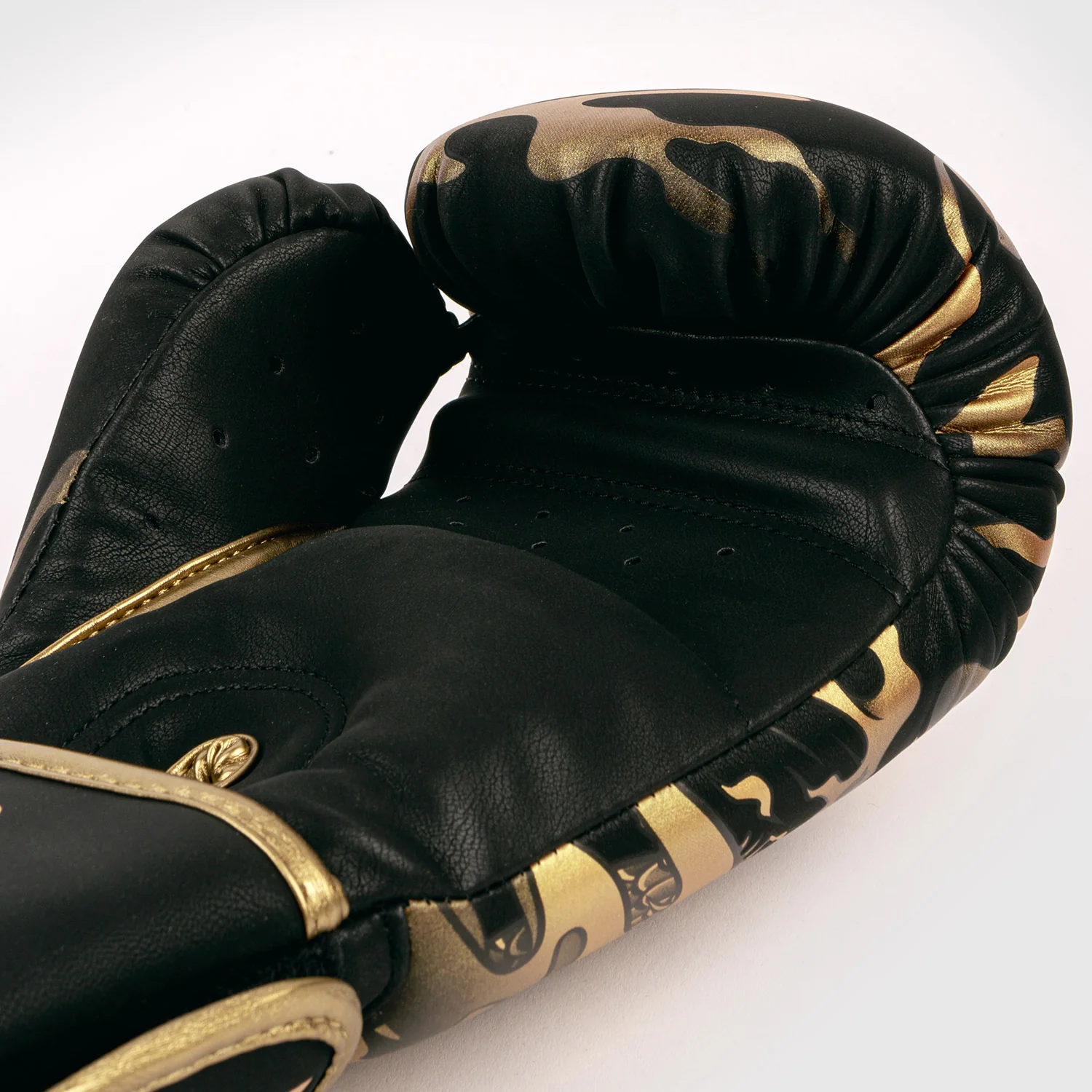 Venum Dragon's Flight Boxing Gloves - Black/Bronze - Image 7