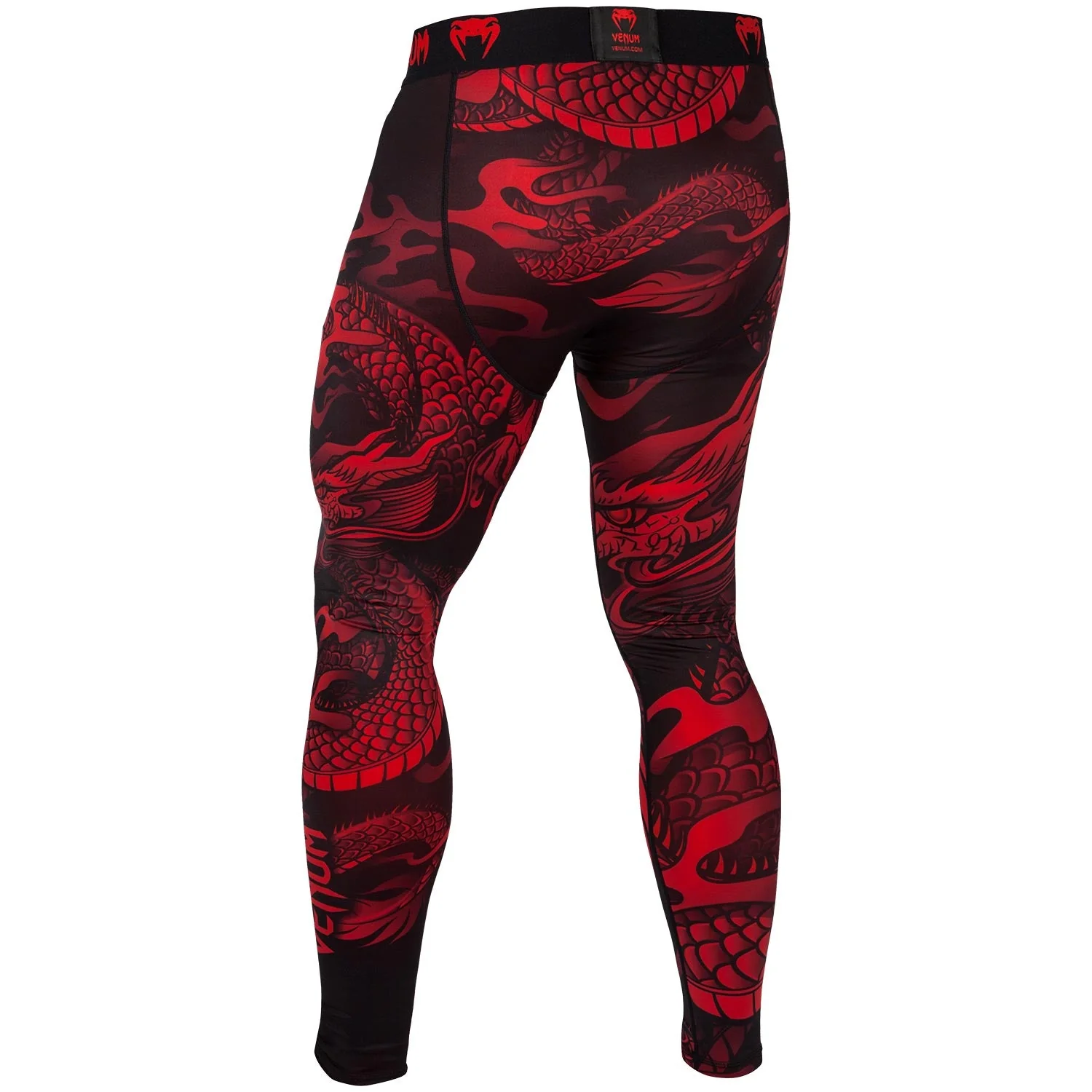 Venum Dragon's Flight Compression Tights - Black/Red - Image 3