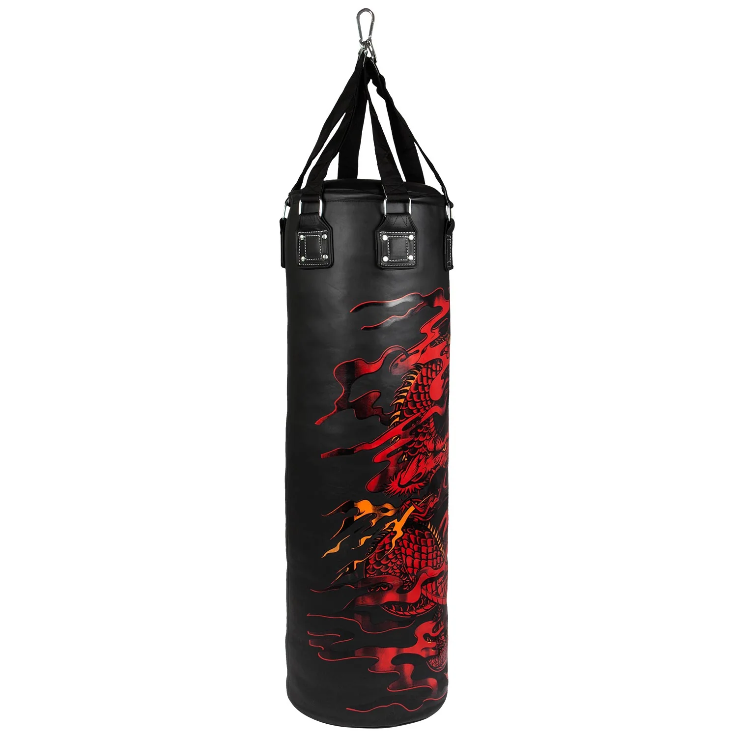 Venum Dragon's Flight Heavy Bag - Black/Red - 130 cm - Image 3