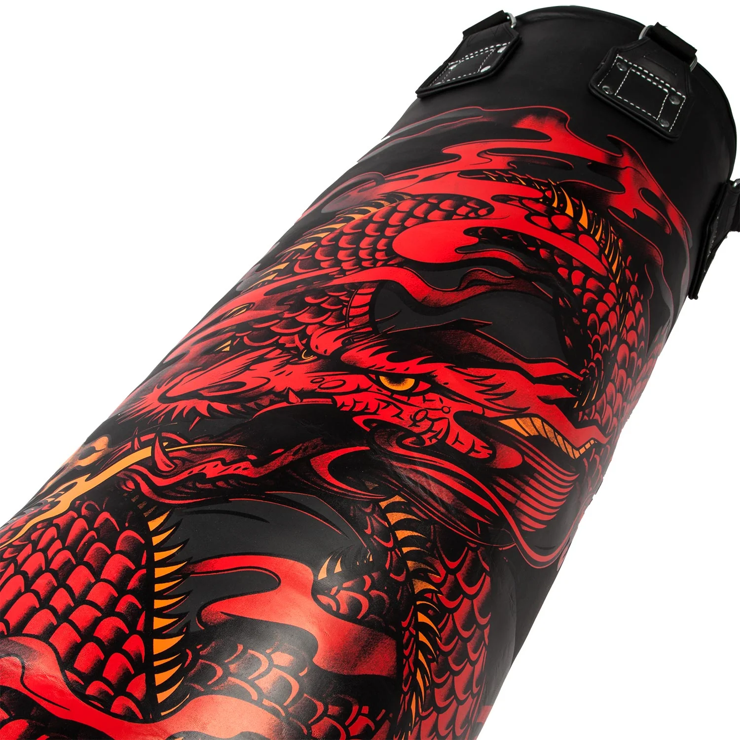 Venum Dragon's Flight Heavy Bag - Black/Red - 150 cm - Image 7