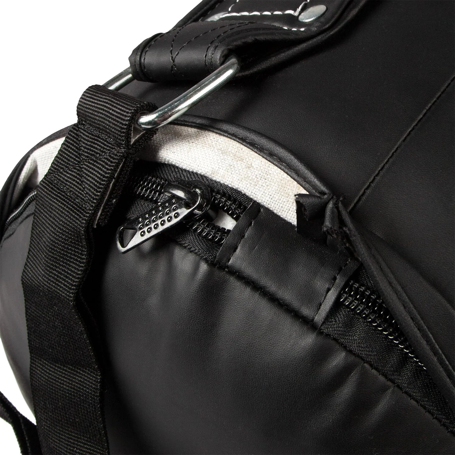 Venum Dragon's Flight Heavy Bag - Black/White-150cm - Image 8