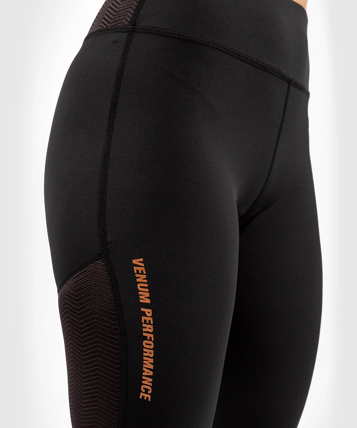 Venum Dune 2.0 Leggings - For Women - Black/Bronze - Image 6