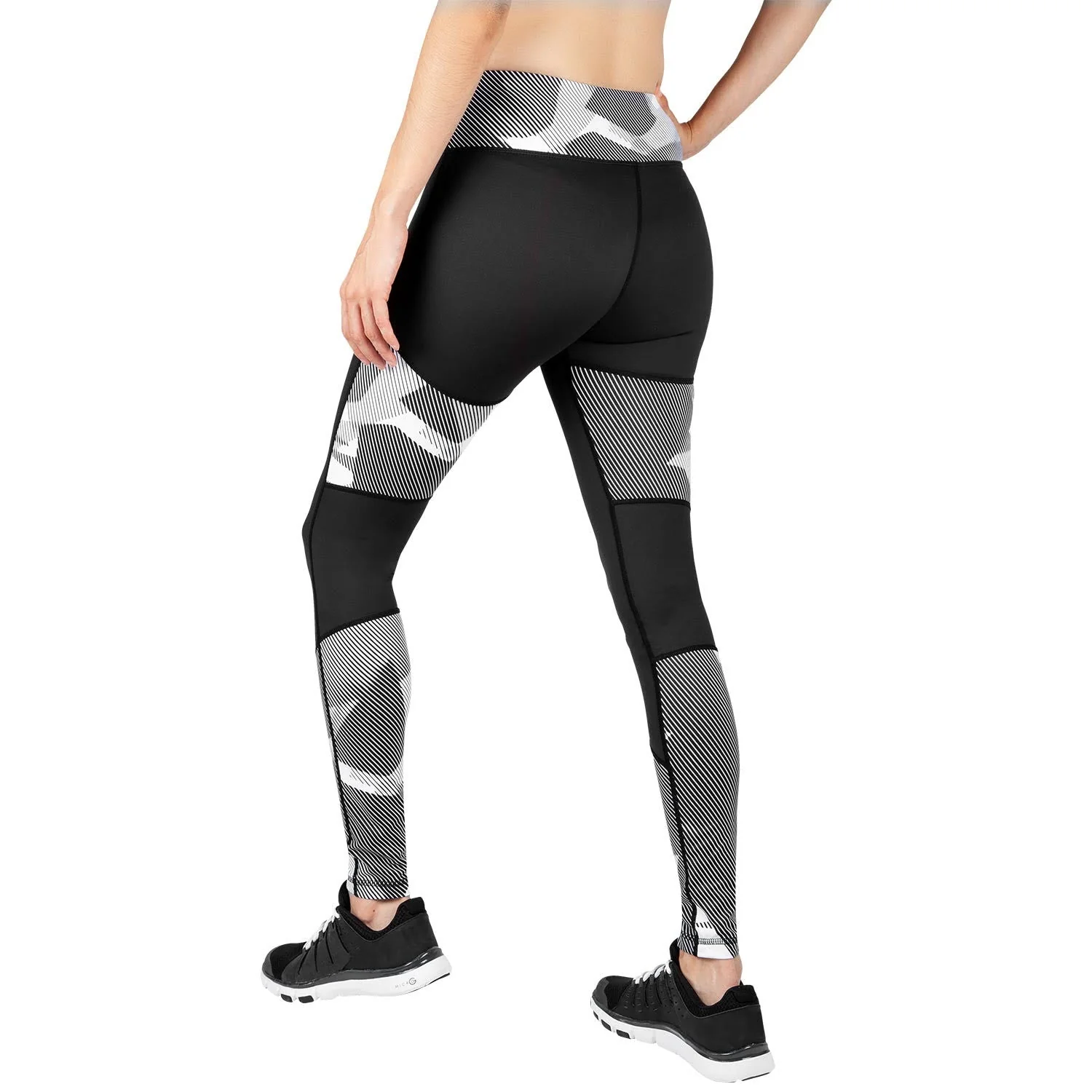 Venum Dune 2.0 Leggings - For Women - Black/White - Image 5