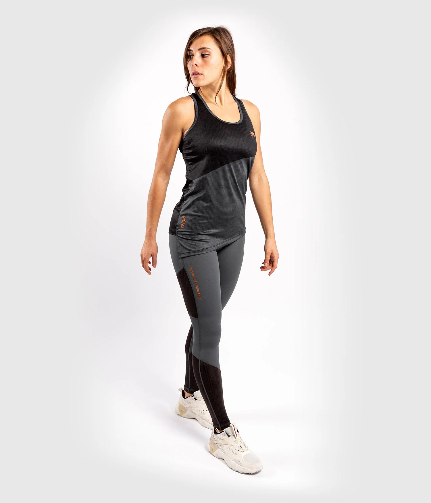 Venum Dune 2.0 Leggings - For Women - Grey/Black - Image 9