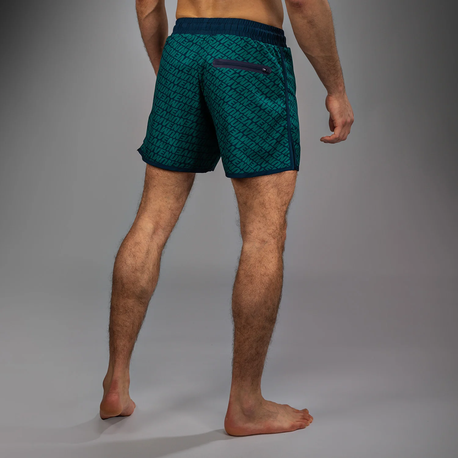 Venum Echo Board Shorts - Deep Ocean Blue/Emerald Green - Image 4