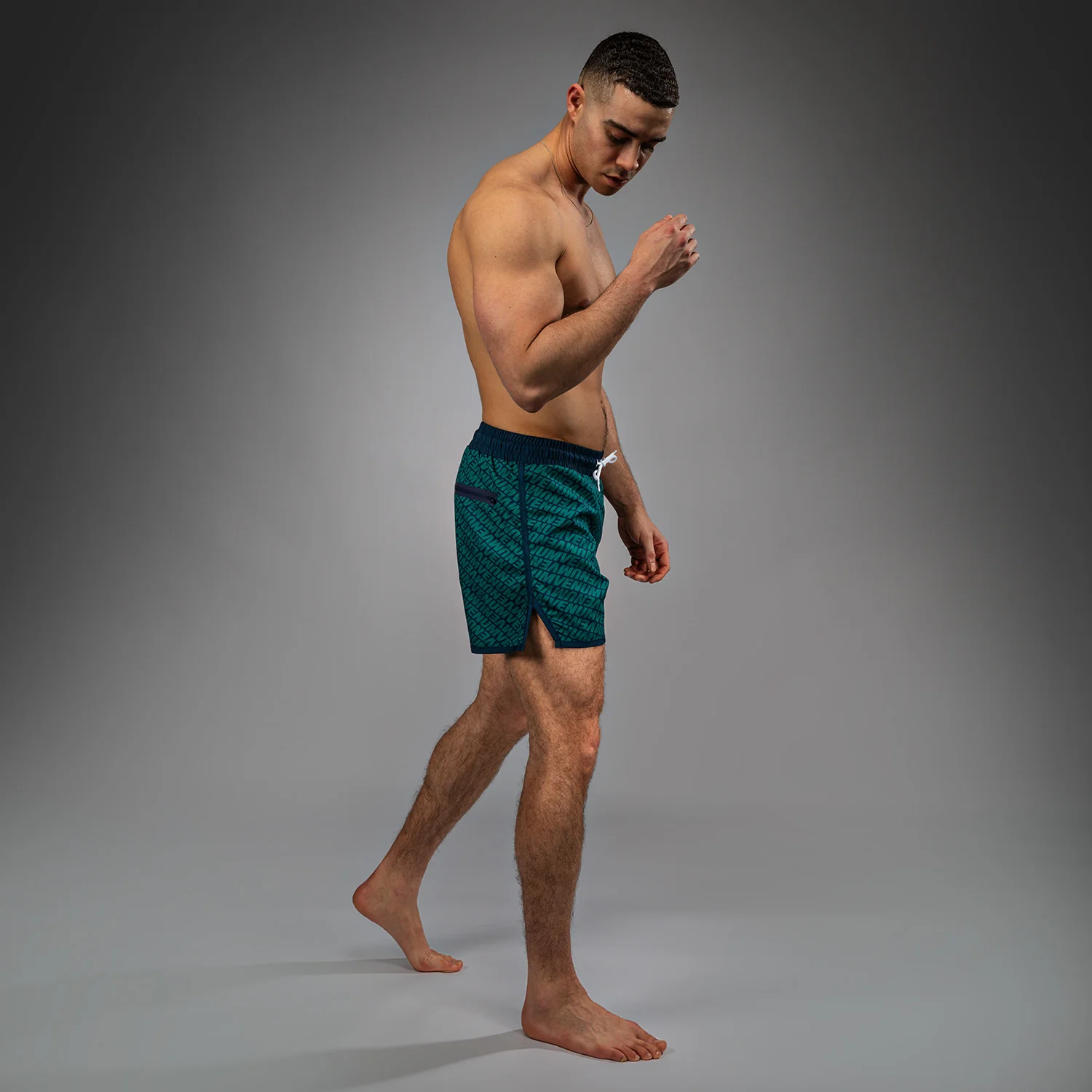 Venum Echo Board Shorts - Deep Ocean Blue/Emerald Green - Image 7