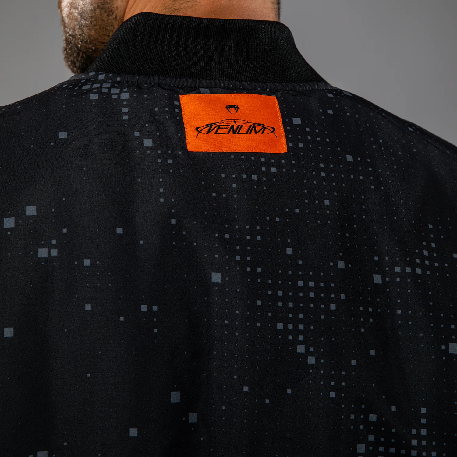 Venum Eclipse Bomber Jacket - Black/Ivory - Image 13