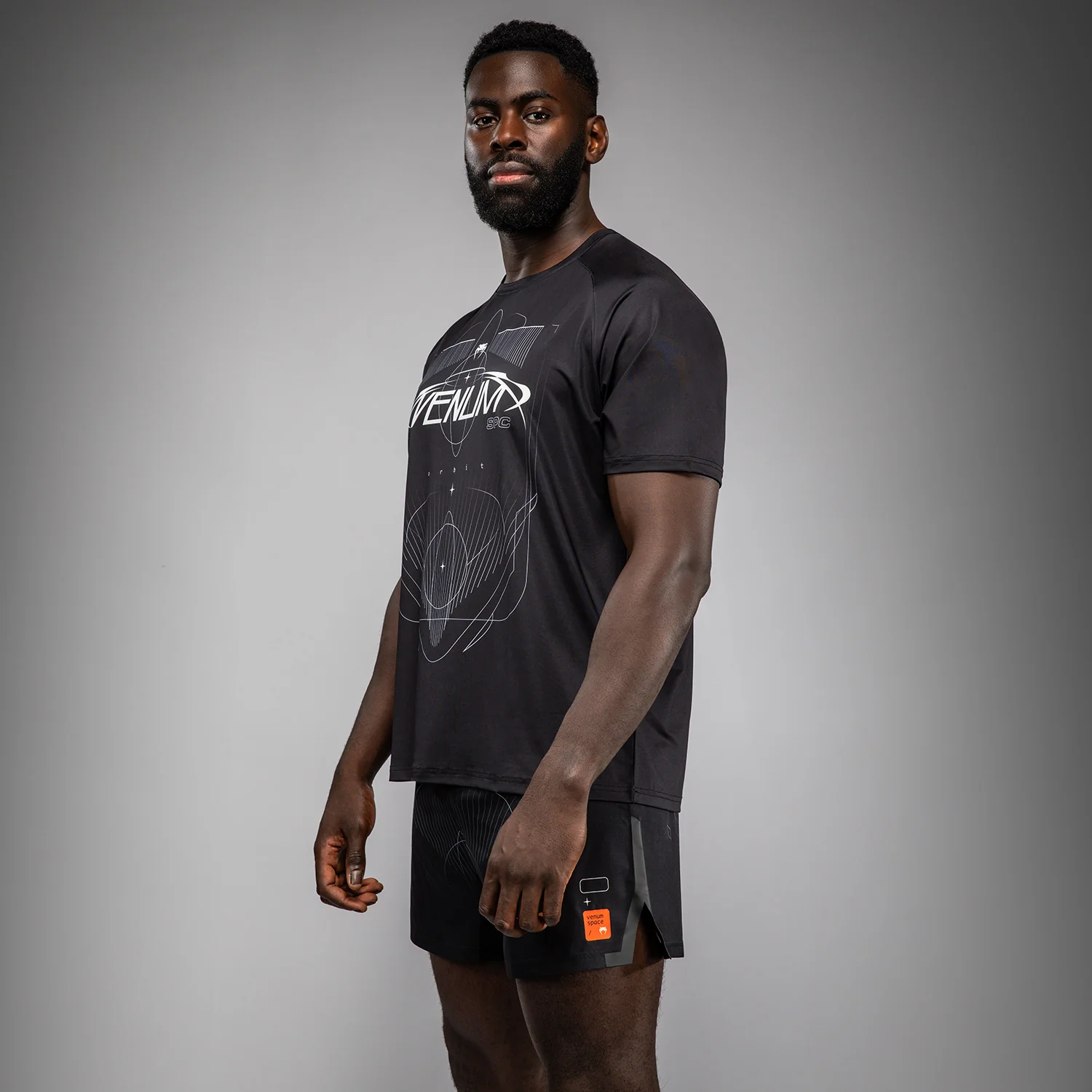 Venum Eclipse Dry-Tech T-Shirt - Black/Silver - Image 4