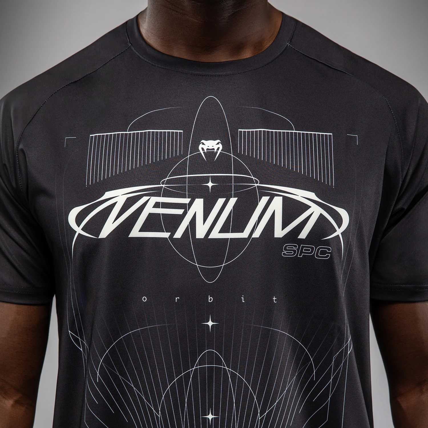 Venum Eclipse Dry-Tech T-Shirt - Black/Silver - Image 7