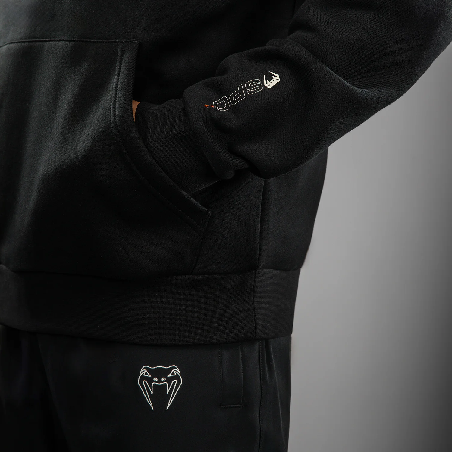 Venum Eclipse Hoodie - Black/Ivory - Image 7