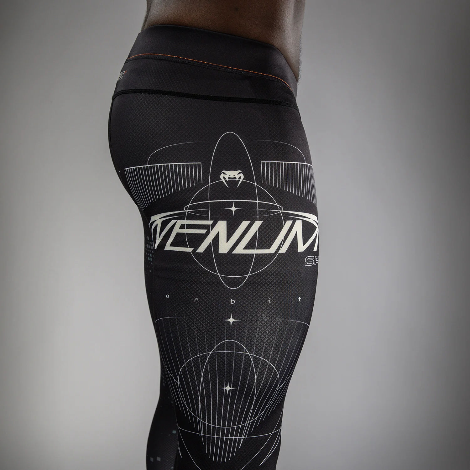 Venum Eclipse Spats - Black/Ivory - Image 6