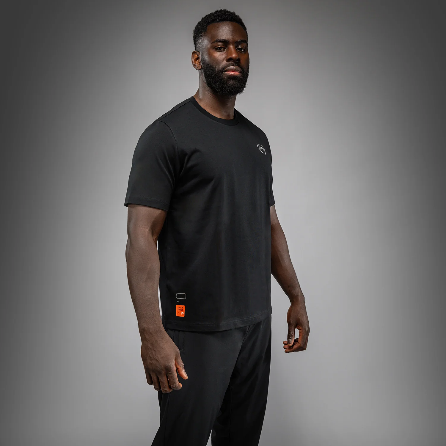 Venum Eclipse T-Shirt - Black/Ivory - Image 2