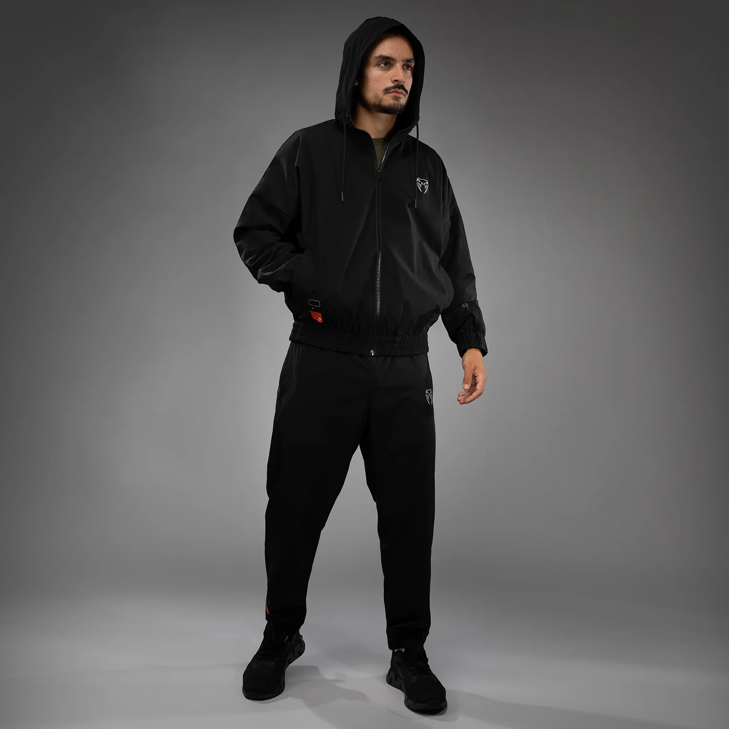 Venum Eclipse Track Jacket - Black/Ivory - Image 10