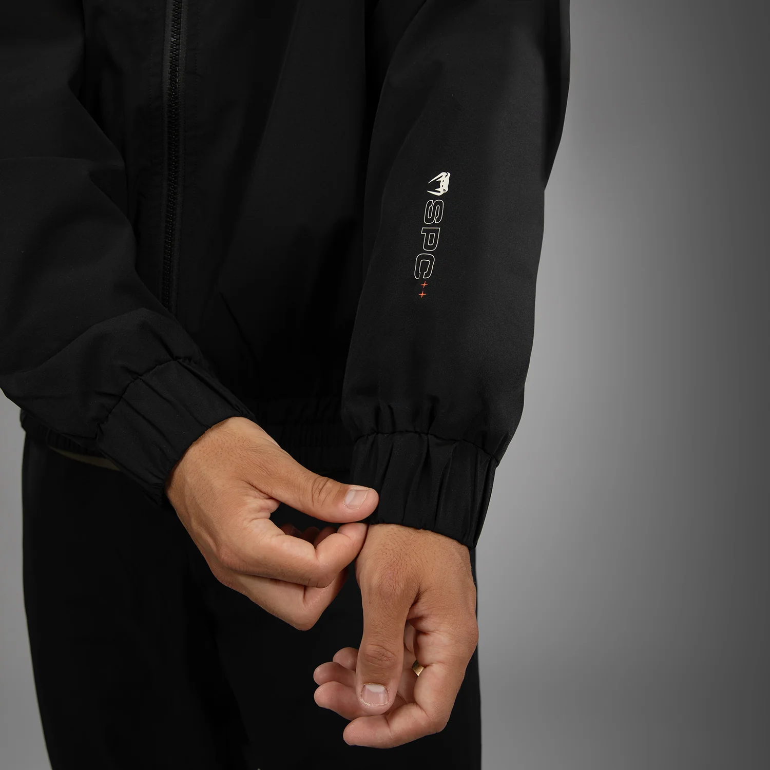 Venum Eclipse Track Jacket - Black/Ivory - Image 7