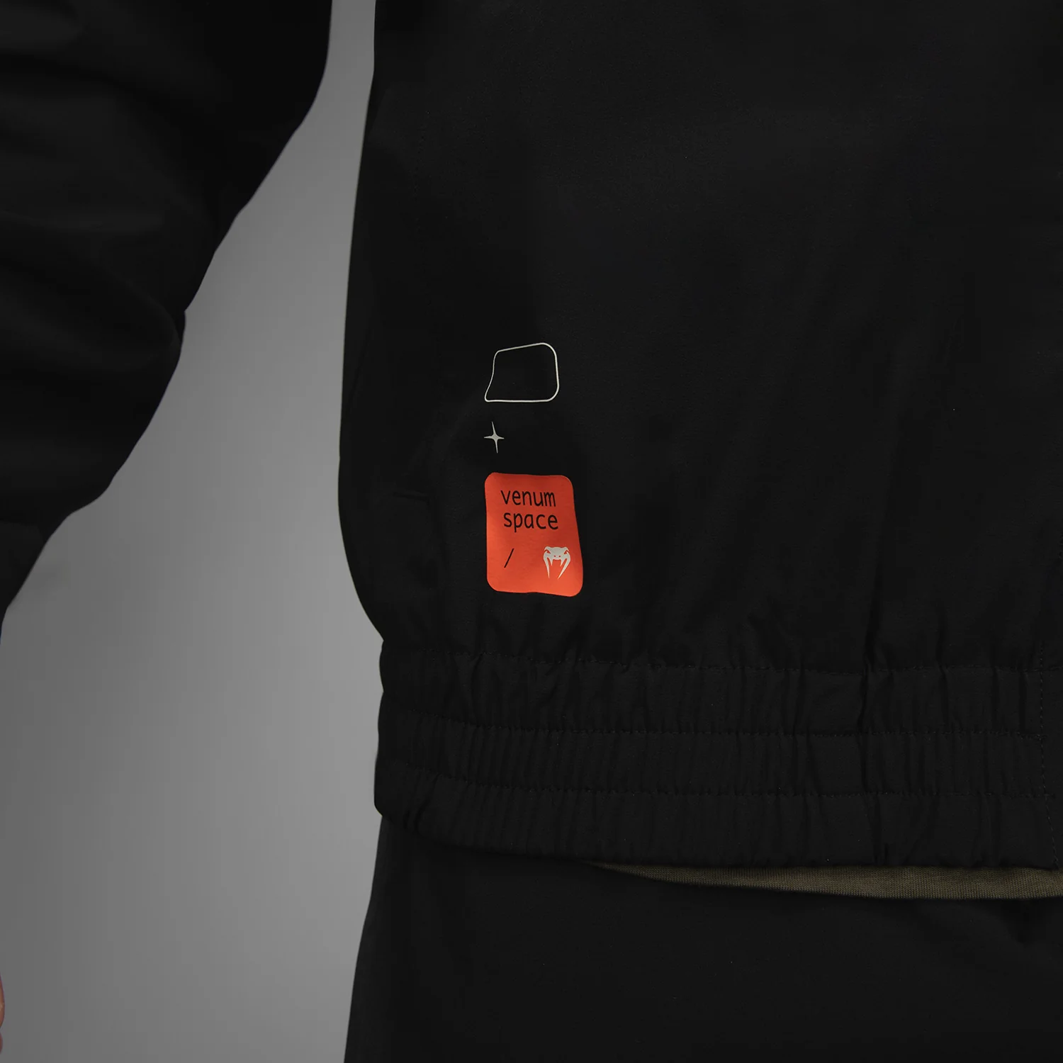 Venum Eclipse Track Jacket - Black/Ivory - Image 8