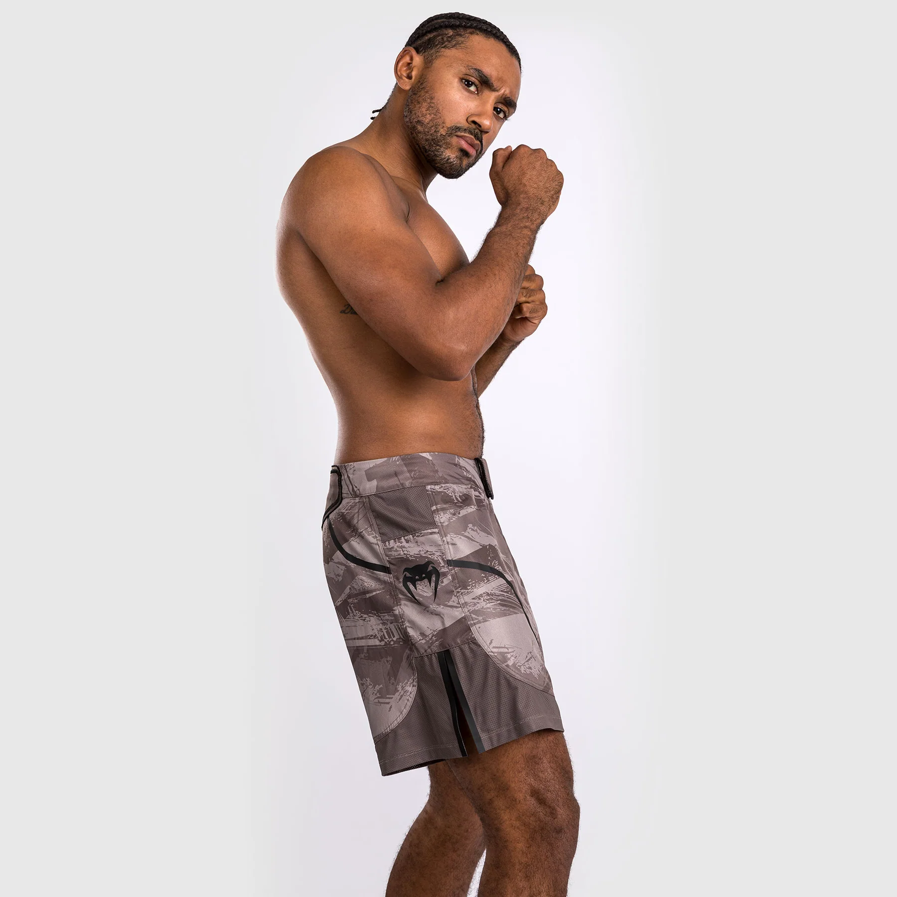 Venum Electron 3.0 Fight Shorts - Sand - Image 4