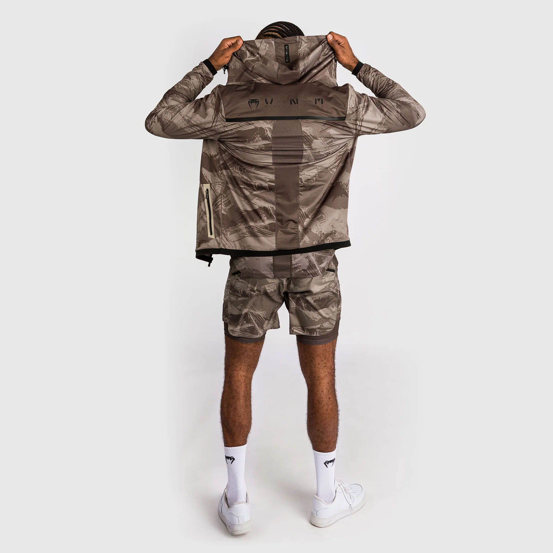 Venum Electron 3.0 Hoodie - Sand - Image 4