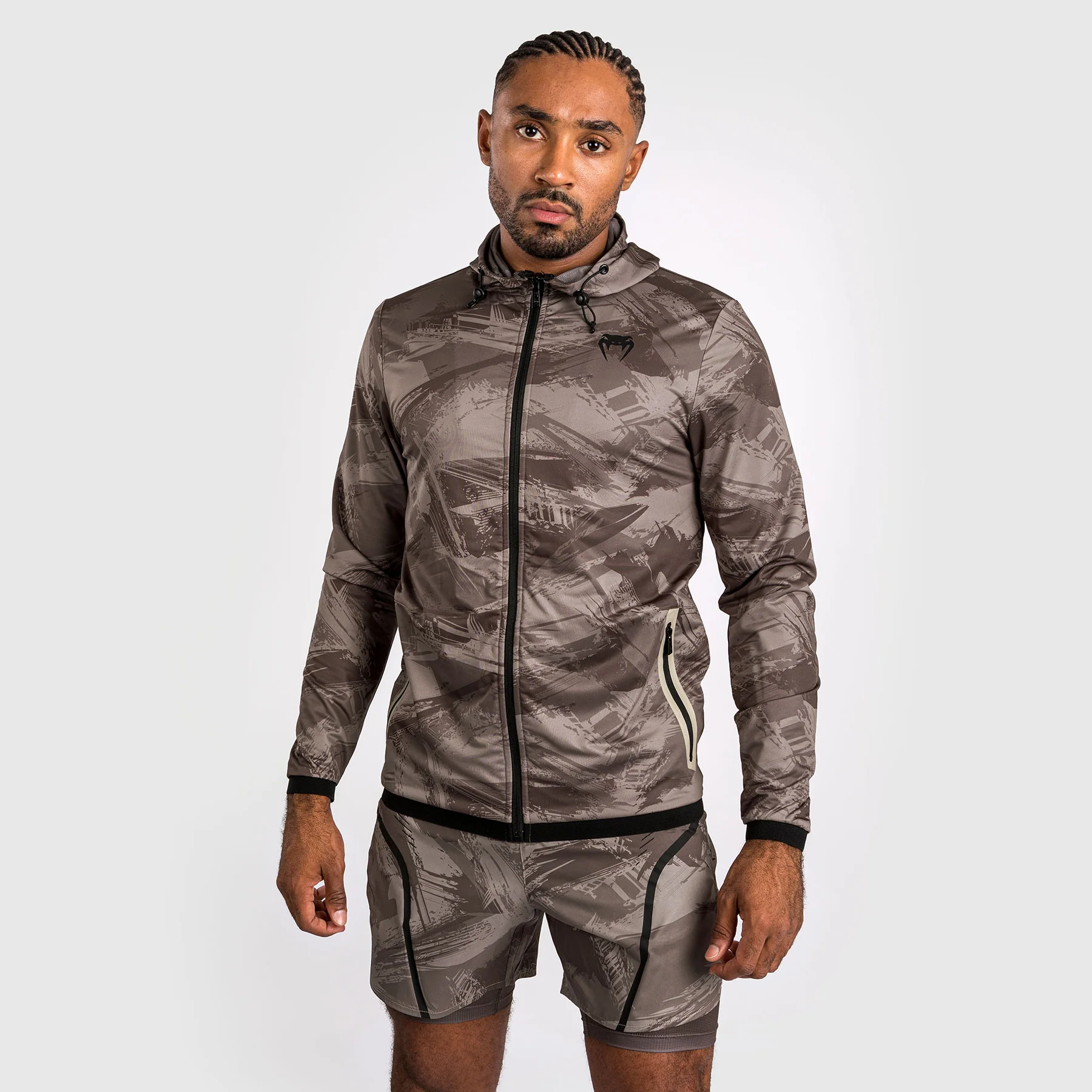Venum Electron 3.0 Hoodie - Sand - Image 5