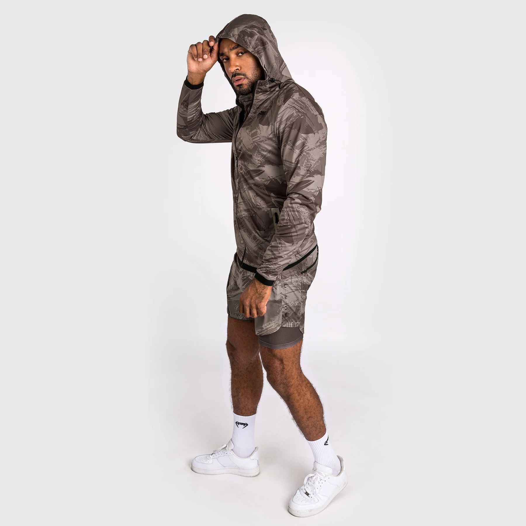 Venum Electron 3.0 Hoodie - Sand - Image 6