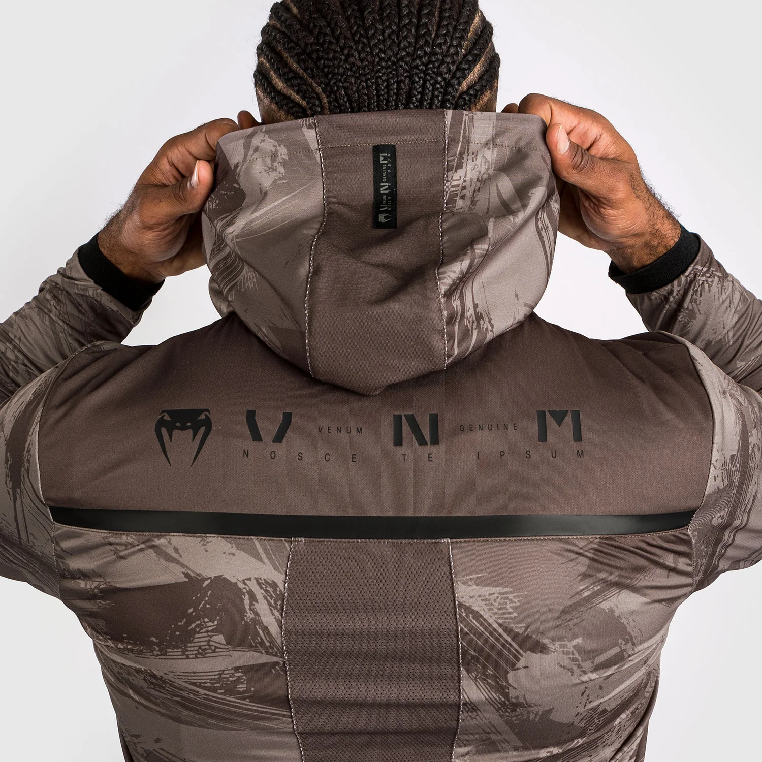 Venum Electron 3.0 Hoodie - Sand - Image 9