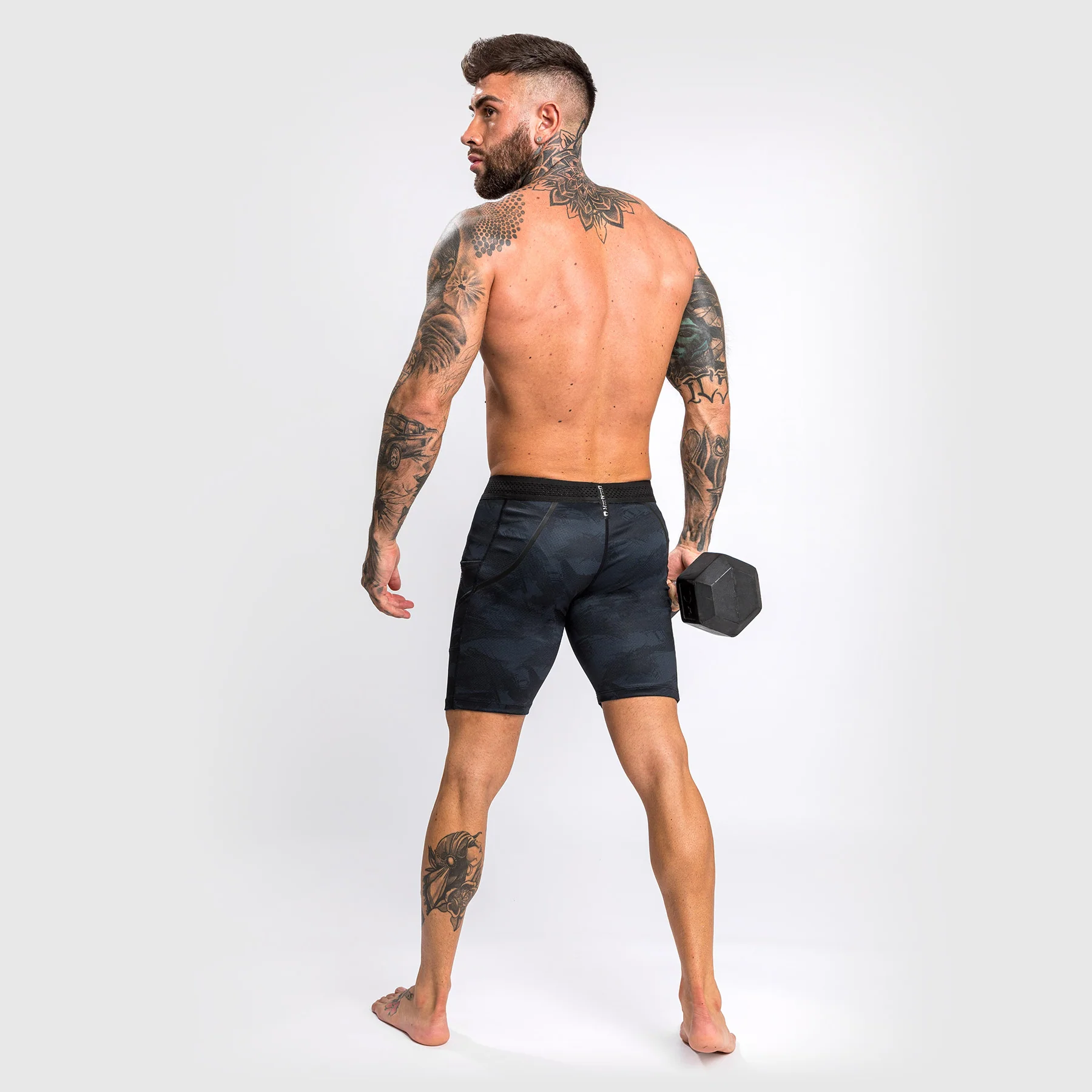 Venum Electron 3.0 Vale Tudo Short - Black - Image 3