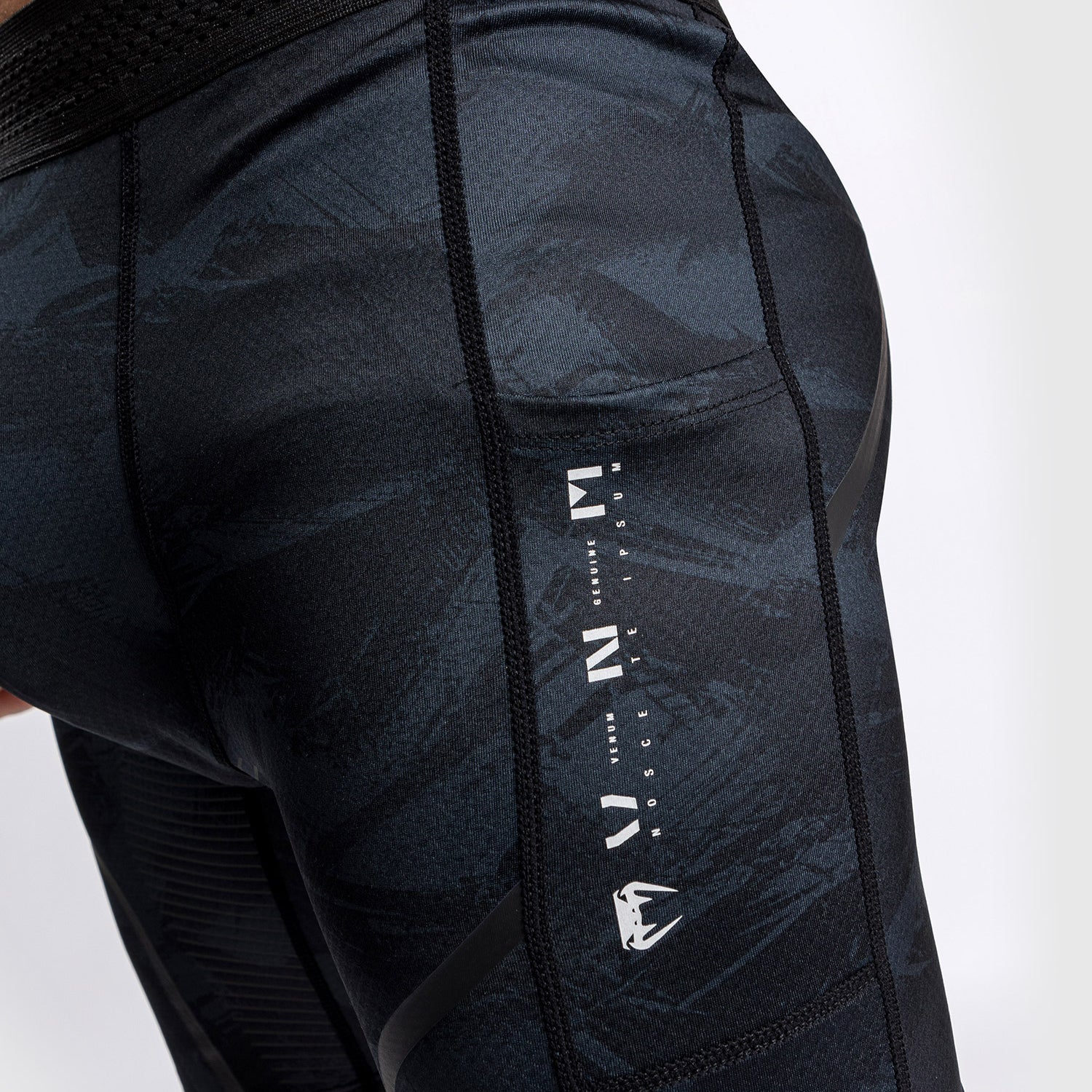 Venum Electron 3.0 Vale Tudo Short - Black - Image 5