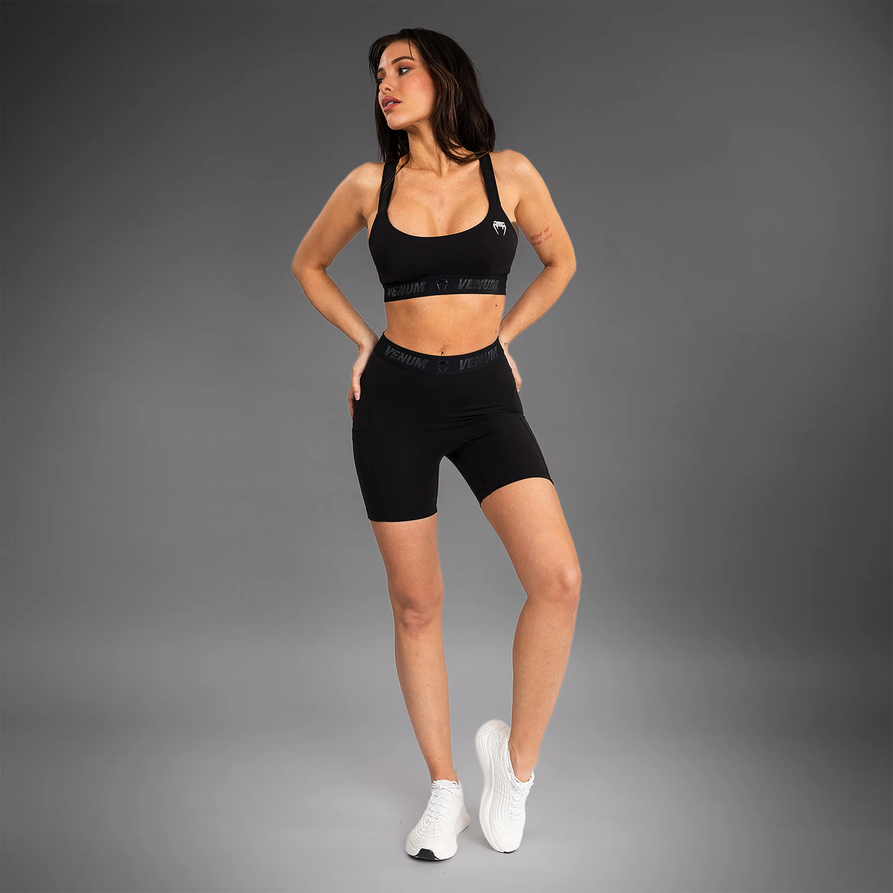 Venum Elevate Women Sports Bra - Black - Image 3