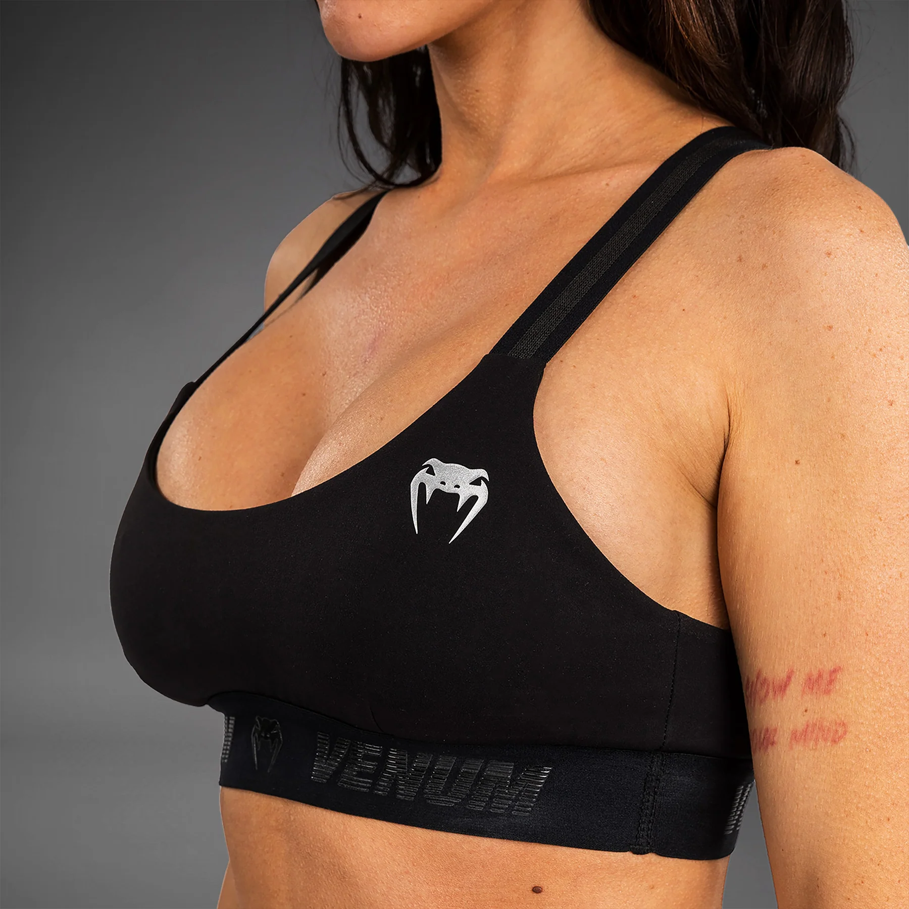 Venum Elevate Women Sports Bra - Black - Image 5
