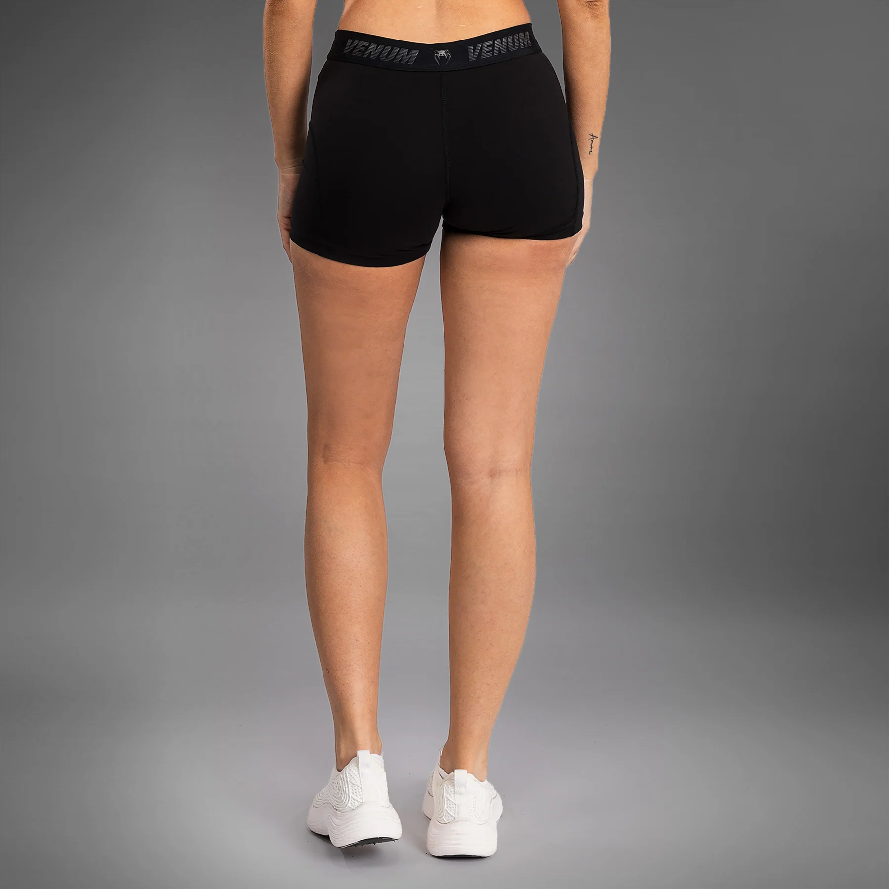 Venum Elevate Women Vale Tudo Shorts- Black - Image 4