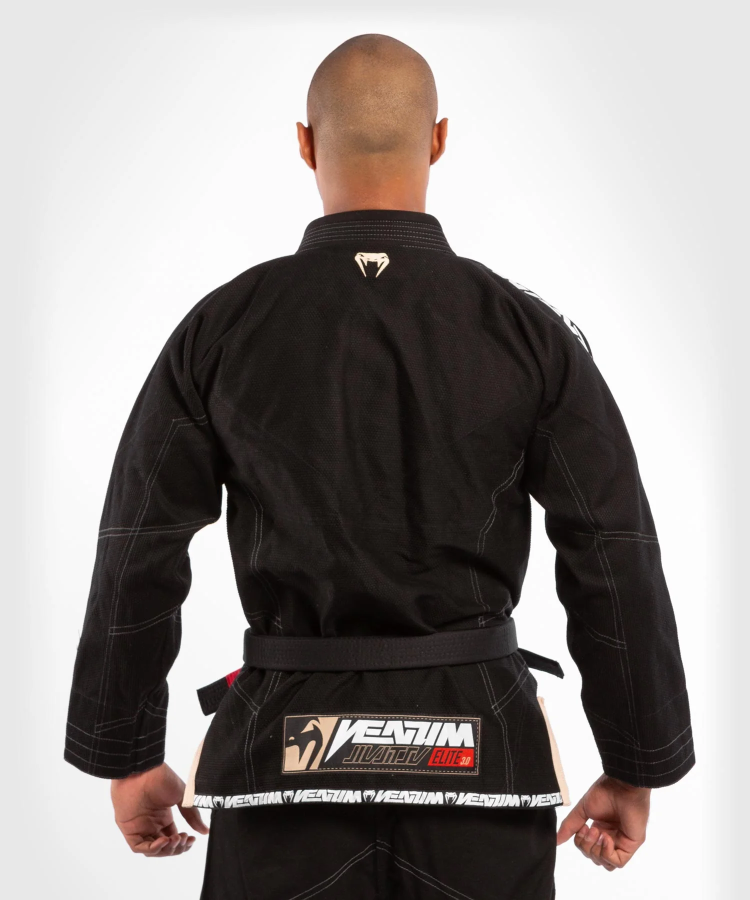 Venum Elite 3.0 BJJ Gi - Black - Image 2