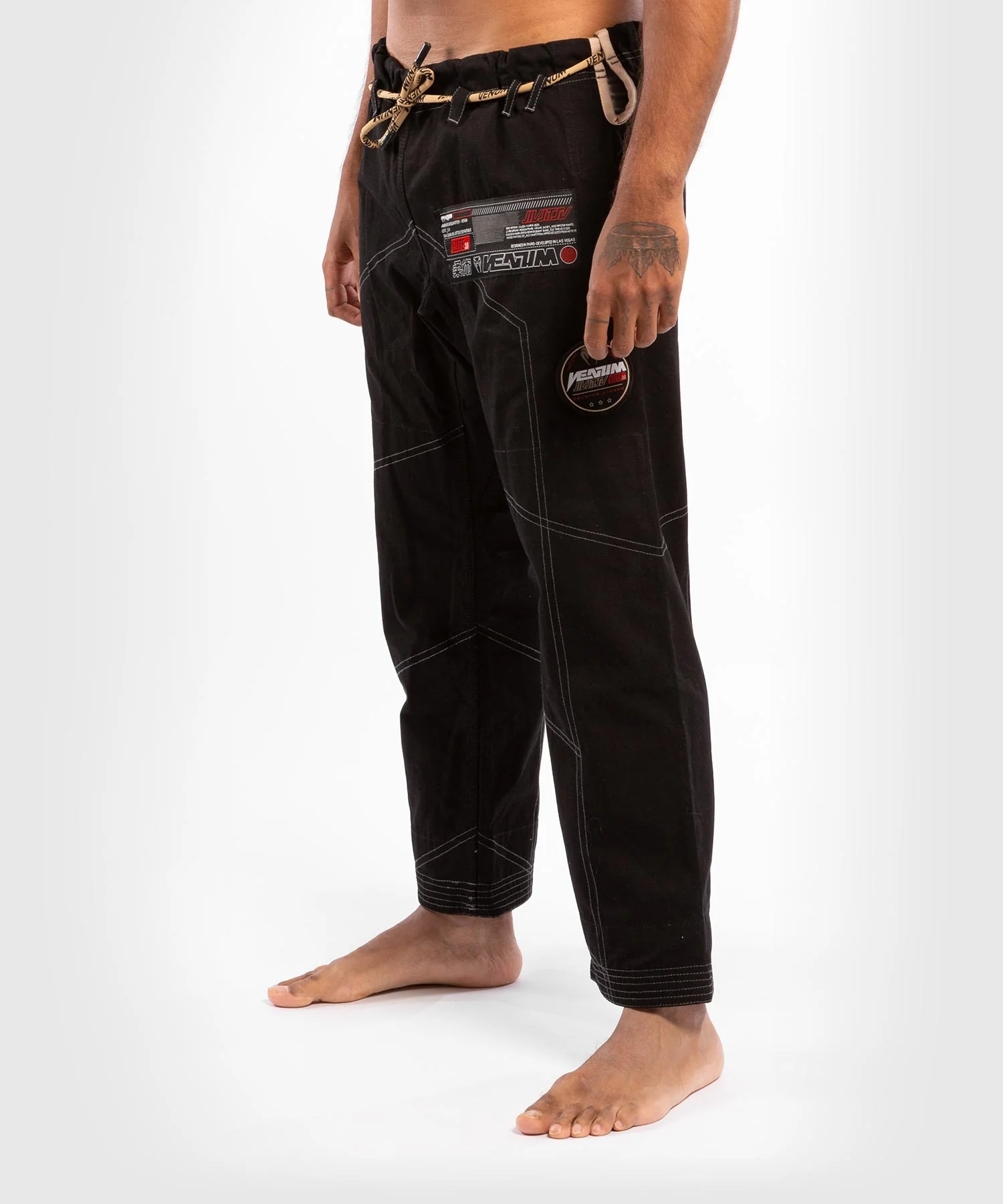 Venum Elite 3.0 BJJ Gi - Black - Image 7
