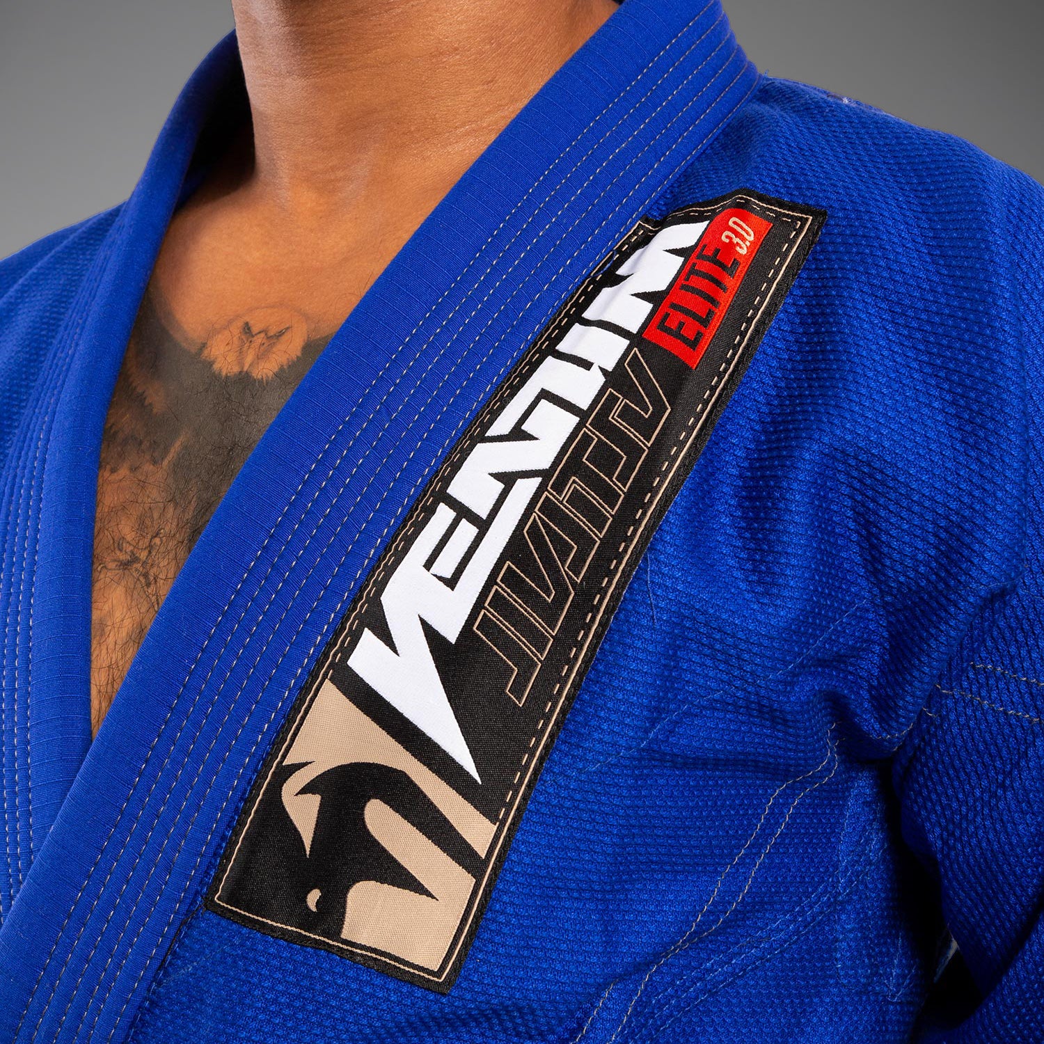 Venum Elite 3.0 BJJ Gi - Blue - Image 5