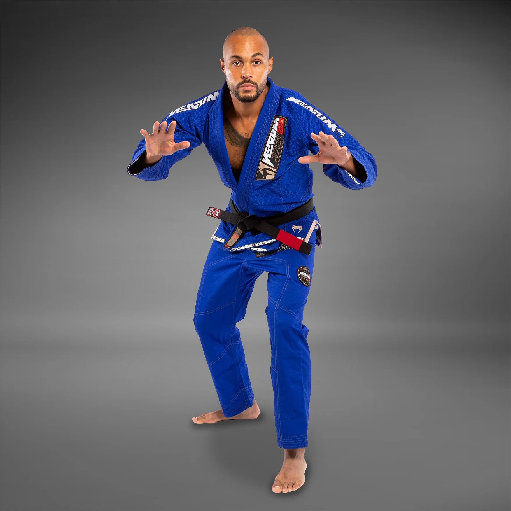 Venum Elite 3.0 BJJ Gi - Blue - Image 8