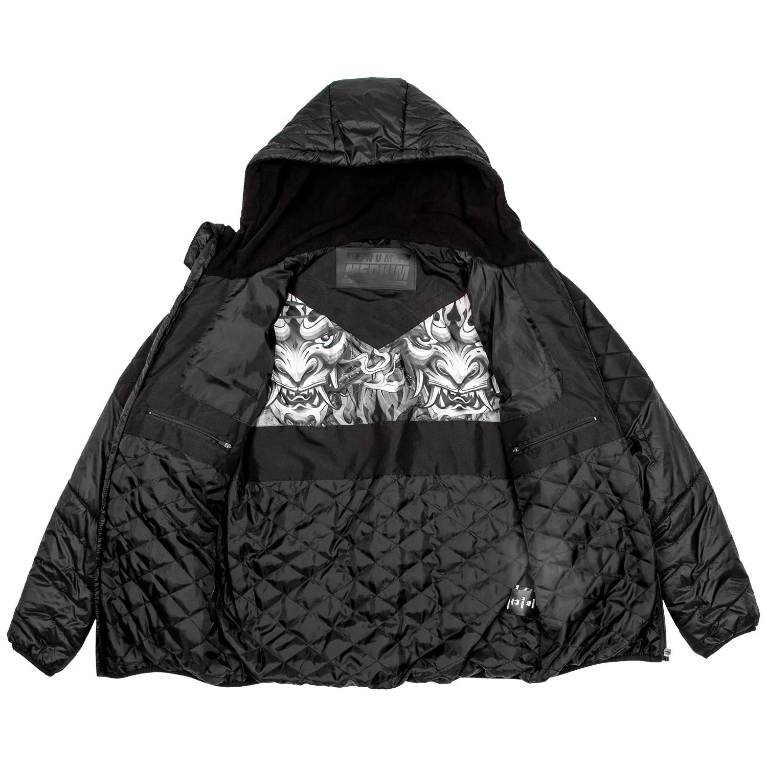 Venum Elite 3.0 Down Jacket - Black - Exclusive - Image 6