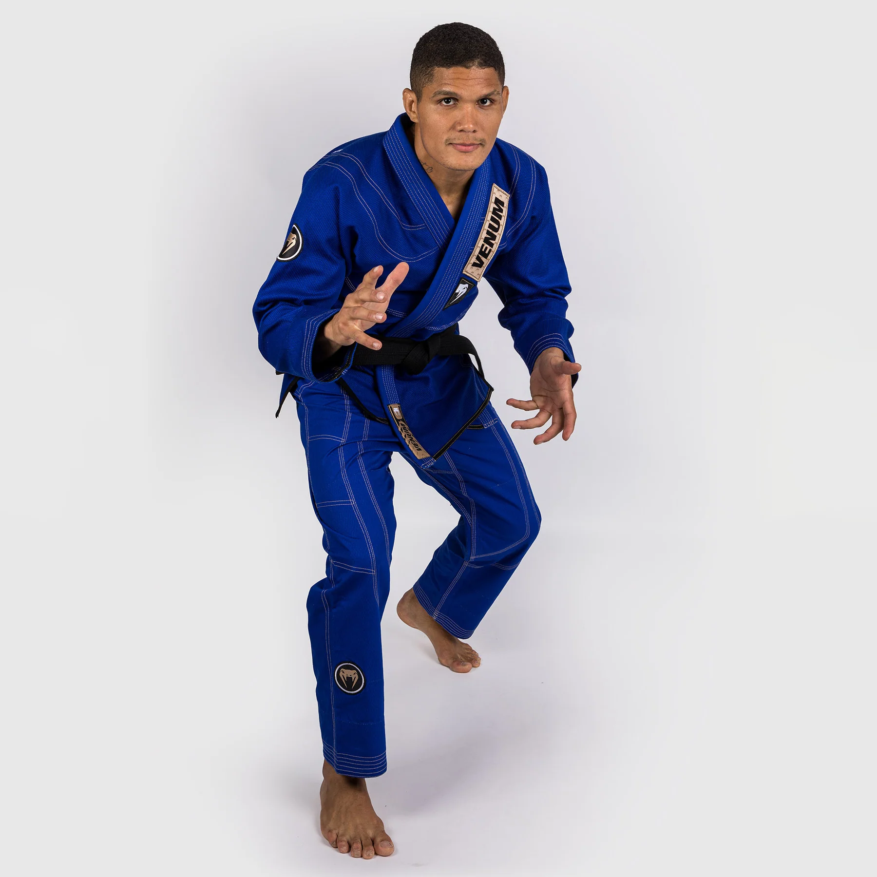 Venum Elite 4.0 Brazilian Jiu Jitsu Gi- Blue - Image 9