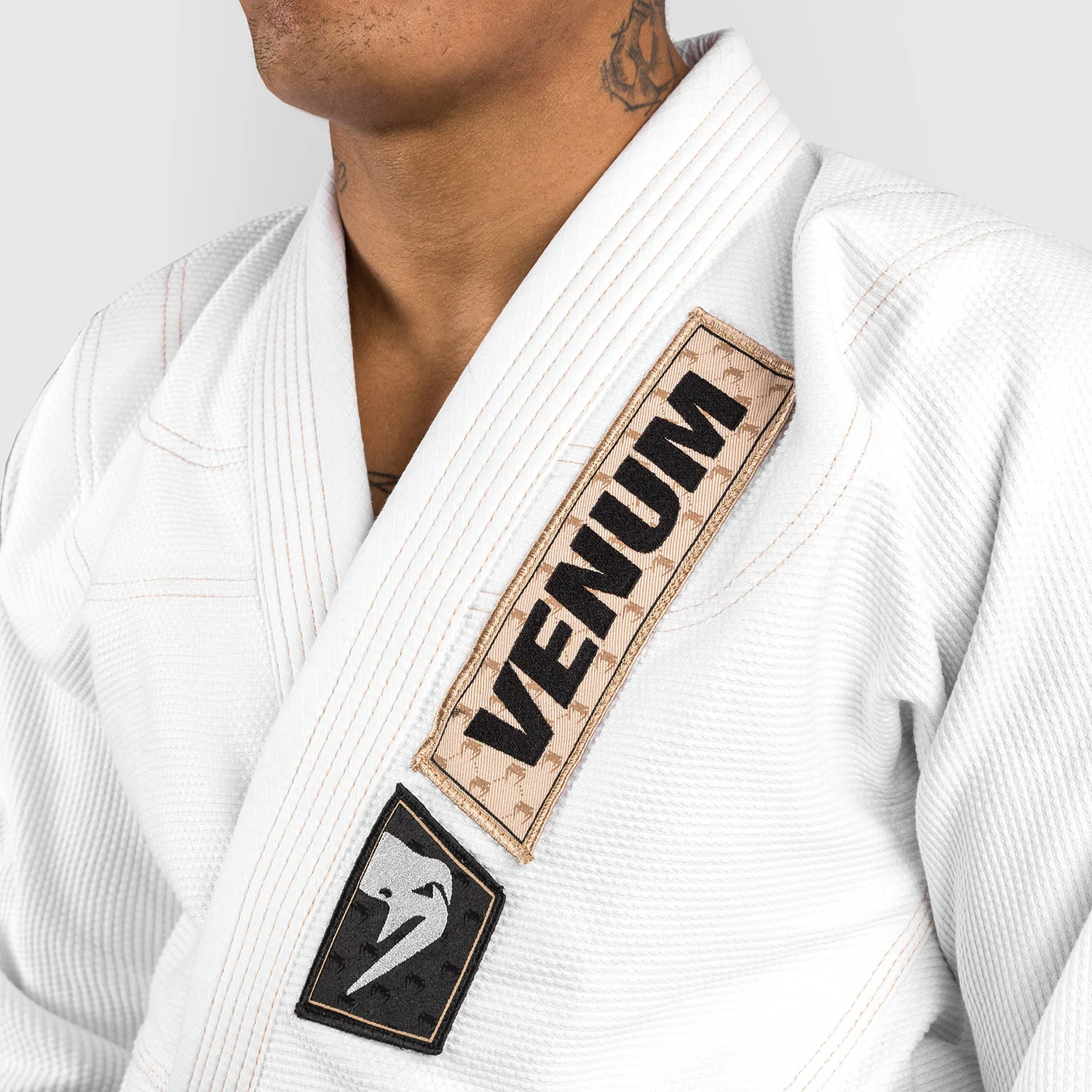 Venum Elite 4.0 Brazilian Jiu Jitsu Gi- White - Image 7