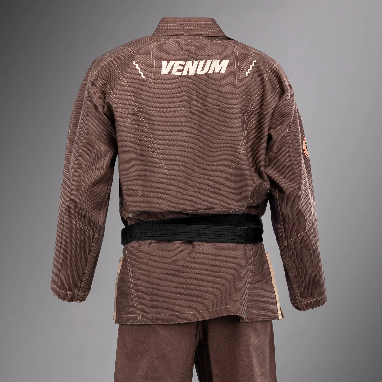 Venum Elite 5.0 Brazilian Jiu Jitsu Gi (450 gsm) - Chocolate Brown - Image 5