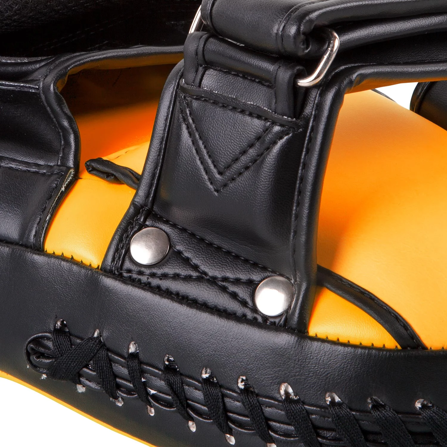 Venum Elite Big Focus Mitts - Neo Orange - Image 6