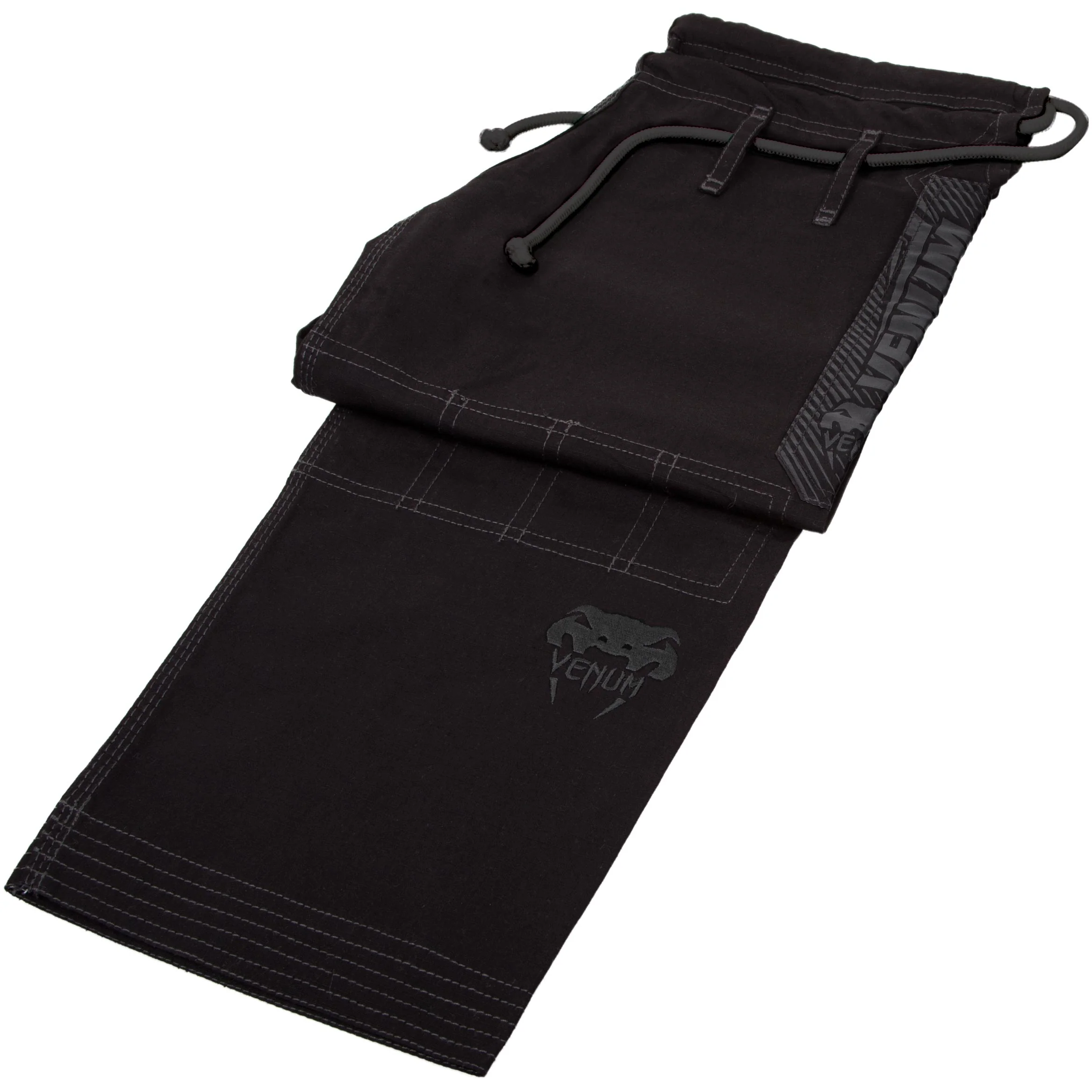 Venum Elite BJJ Gi - Black/Black - Image 9