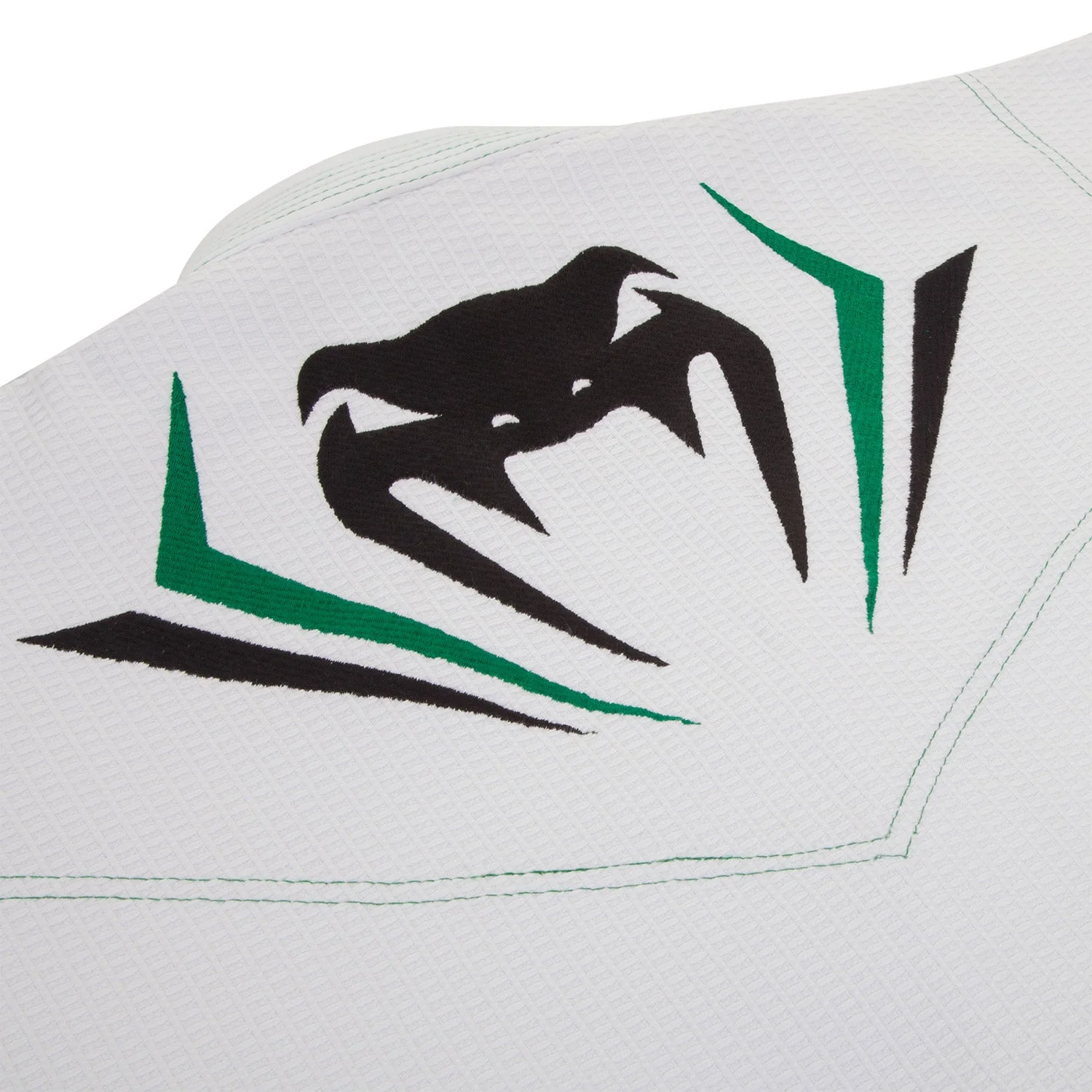 Venum Elite BJJ Gi - White/Green - Image 6